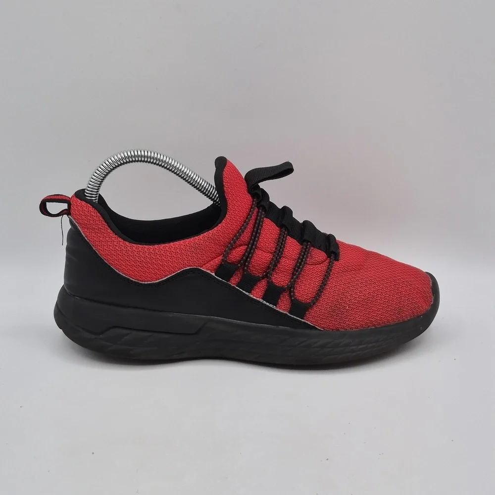 Shaq Sampson Shoes Mens‎ Size 6 Red Black Athletic Knit Sneakers QJ6GYRDBK